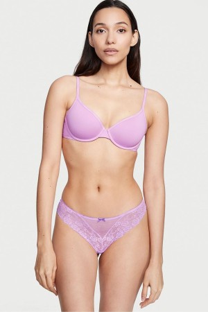 Victoria's Secret The Lacie Dentelle Lanières Knickers Rouge | UPTZ-86493