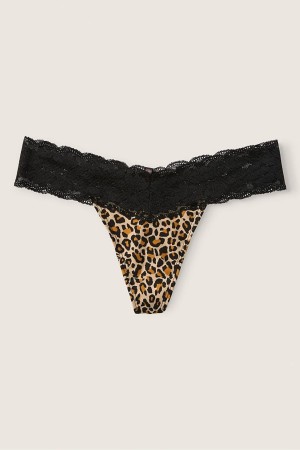 Victoria's Secret The Lacie Everyday Dentelle Trim Lanières Knickers Bleu | OJWD-41725