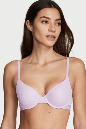 Victoria's Secret The T-Shirt Lightly Doublée Demi Bra Violette | QEAV-67398