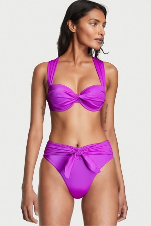 Victoria's Secret Twist Cheeky Bikini Bottom Violette | PQRX-60319