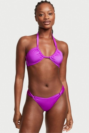 Victoria's Secret Twist Multiway Halterneck Bikini Top Violette | CTAO-91234
