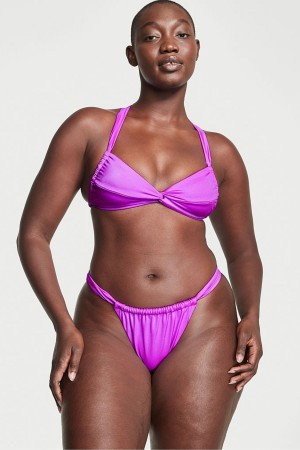 Victoria's Secret Twist Multiway Halterneck Bikini Top Violette | QBZD-48397