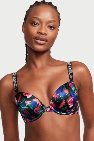 Victoria's Secret Very Sexy Shine Brides Push Up Bra Noir | ICRY-01468