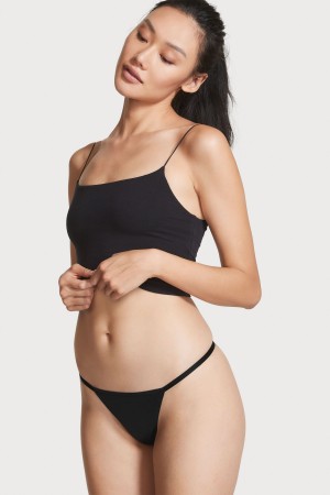 Victoria's Secret Very Sexy Smooth G String Knickers Noir | ALYW-70634