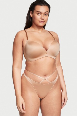 Victoria's Secret Very Sexy Smooth Non Wired Plunge Push Up Bra Noir | VUFI-02648