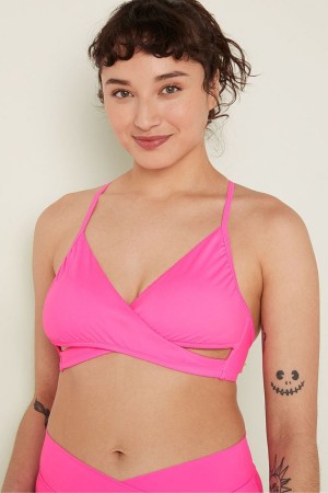 Victoria's Secret Wrap Bikini Top Rose Rose | JWGN-19630