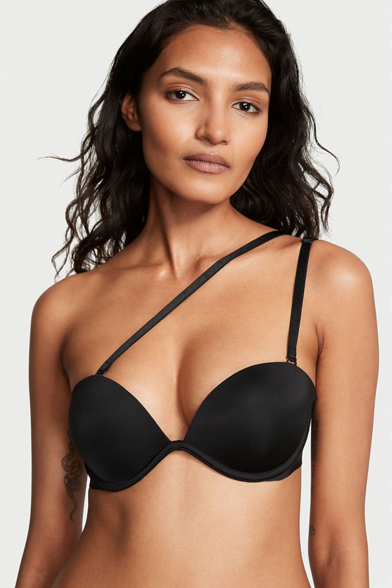 Victoria\'s Secret Bare Smooth Every Way Strapless Multiway Bra Noir | YVWD-30965