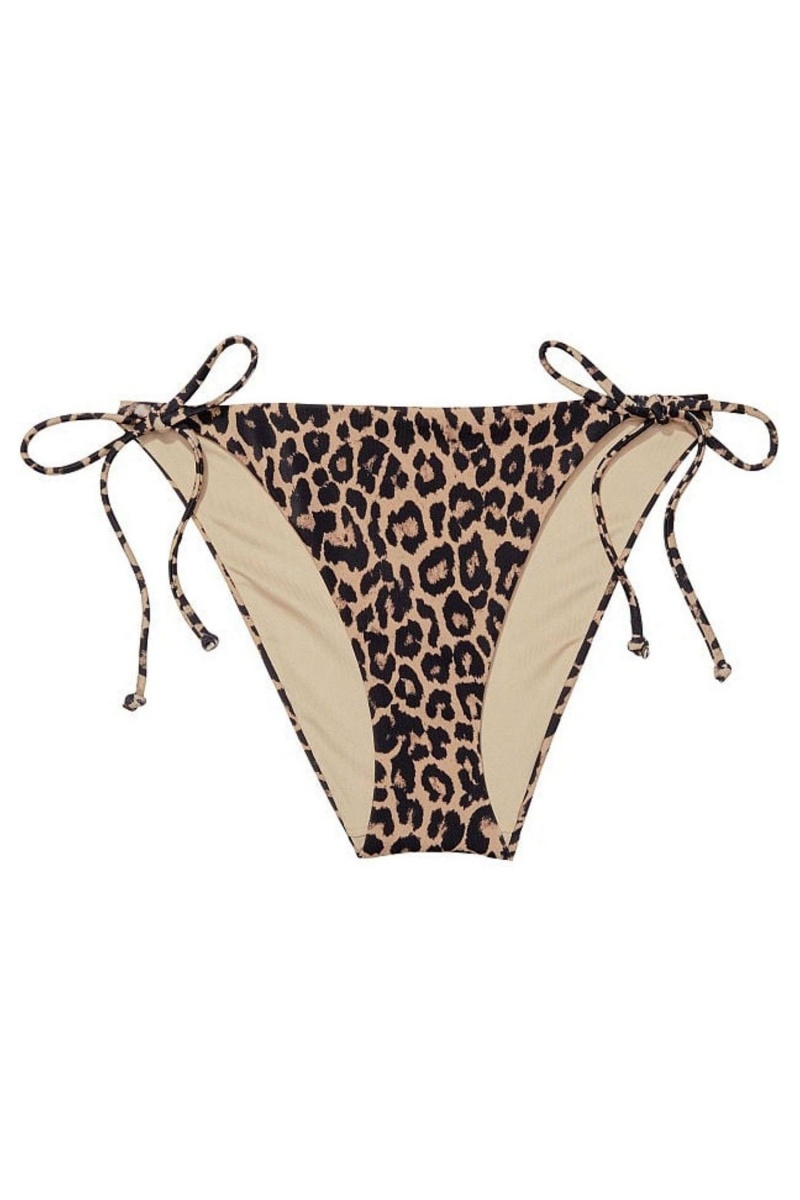 Victoria's Secret Bikini Bottom Marron Leopard | ZRVA-19085