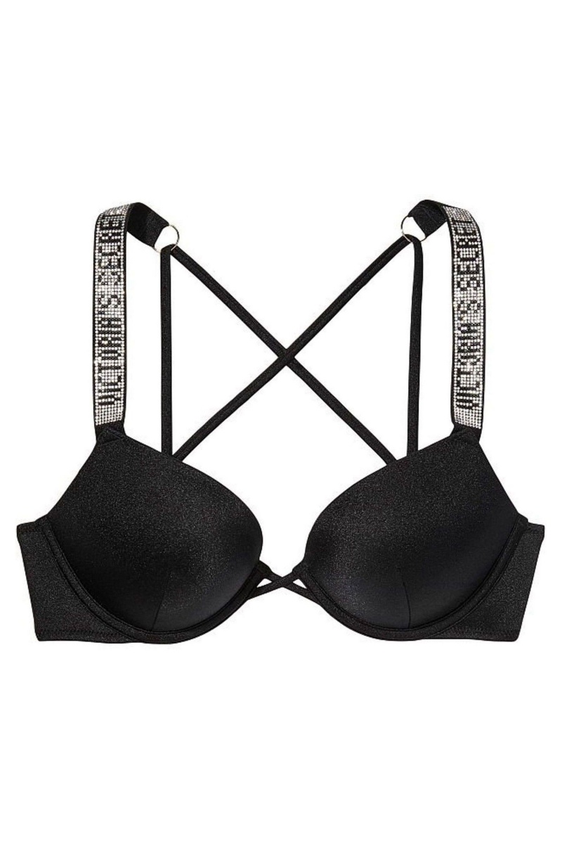 Victoria's Secret Bikini Top Noir | IMDH-36750