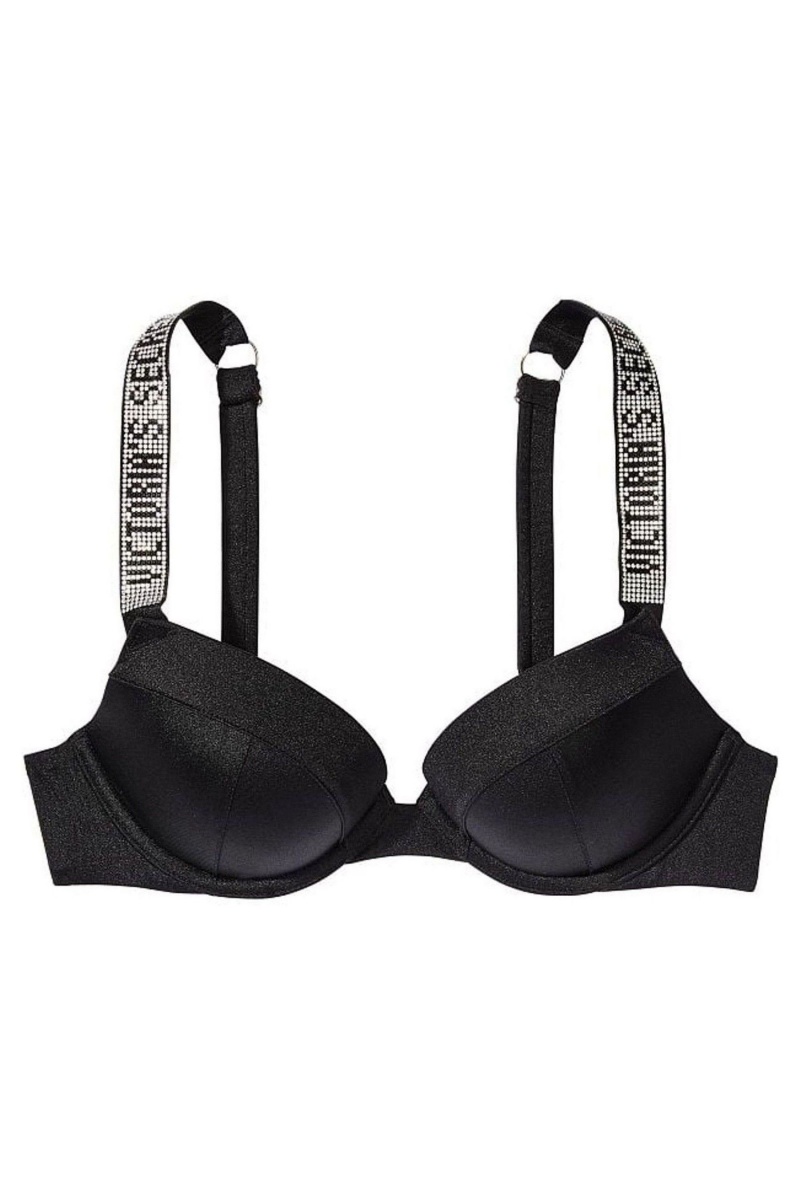 Victoria\'s Secret Bikini Top Noir | ZEIT-26904