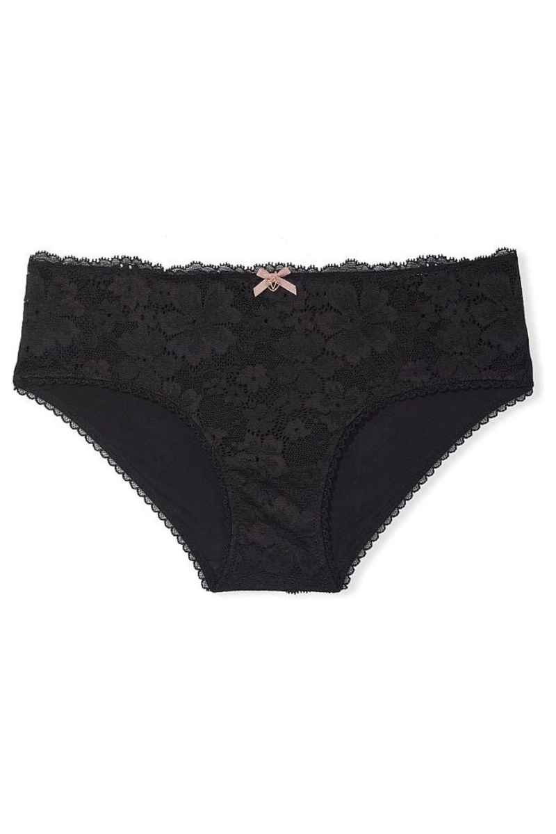 Victoria\'s Secret Body by Victoria Dentelle Hipster Knickers Noir | MBVL-53807