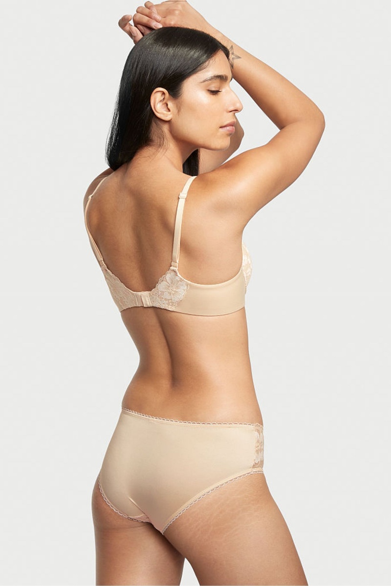 Victoria's Secret Body by Victoria Dentelle Hipster Knickers Champagne Nude | UCDP-74950