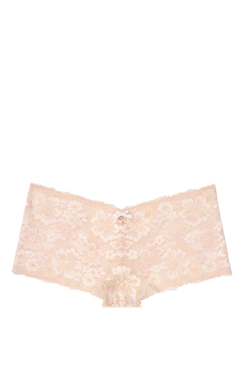 Victoria's Secret Body by Victoria Dentelle Corta Knickers Champagne Nude | AFGM-32805