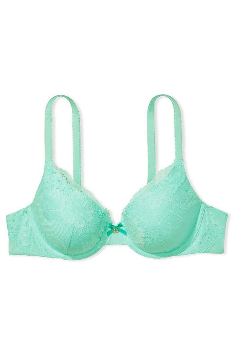 Victoria's Secret Body by Victoria Dentelle Lightly Doublée Full Cup Bra Menthe Vert | VMBG-57243