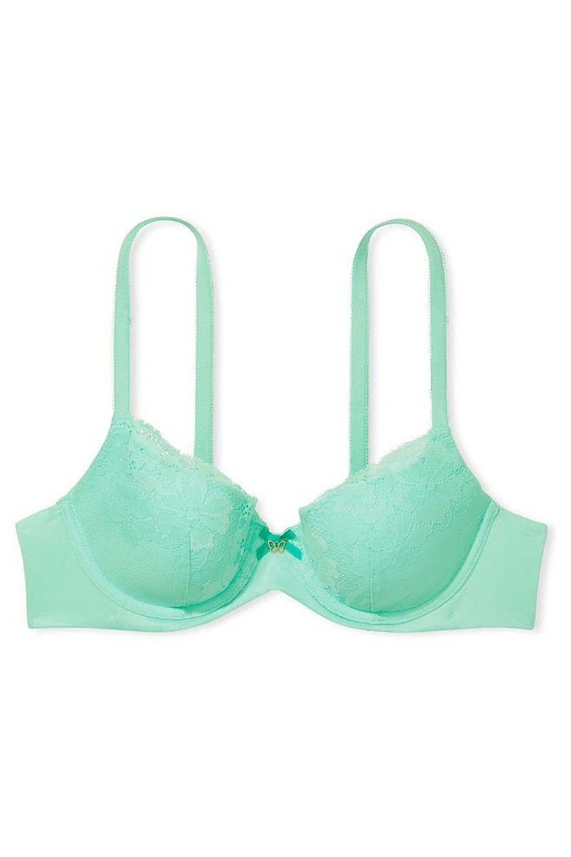 Victoria's Secret Body by Victoria Dentelle Lightly Doublée Full Cup Bra Menthe Vert | MTRN-83974