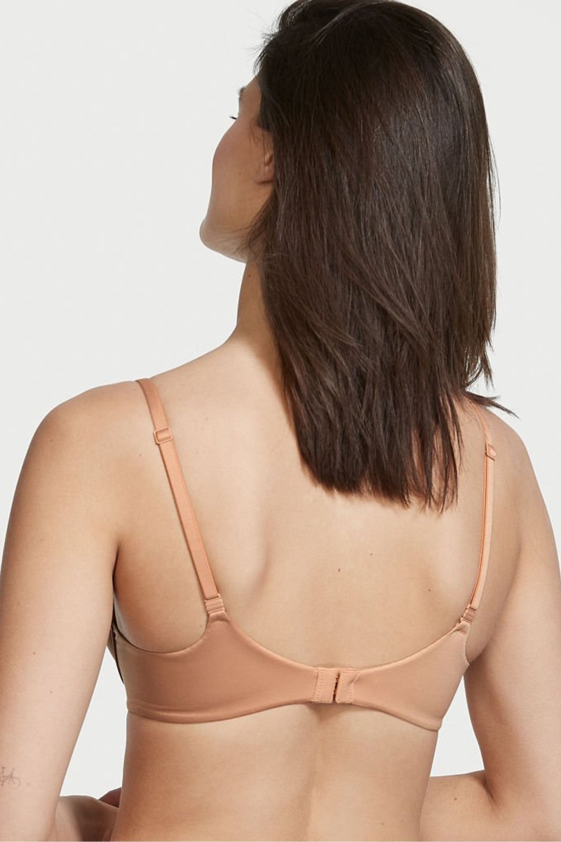 Victoria's Secret Body by Victoria Smooth Push Up Bra Toasted Sugar Nude | YRSW-45012