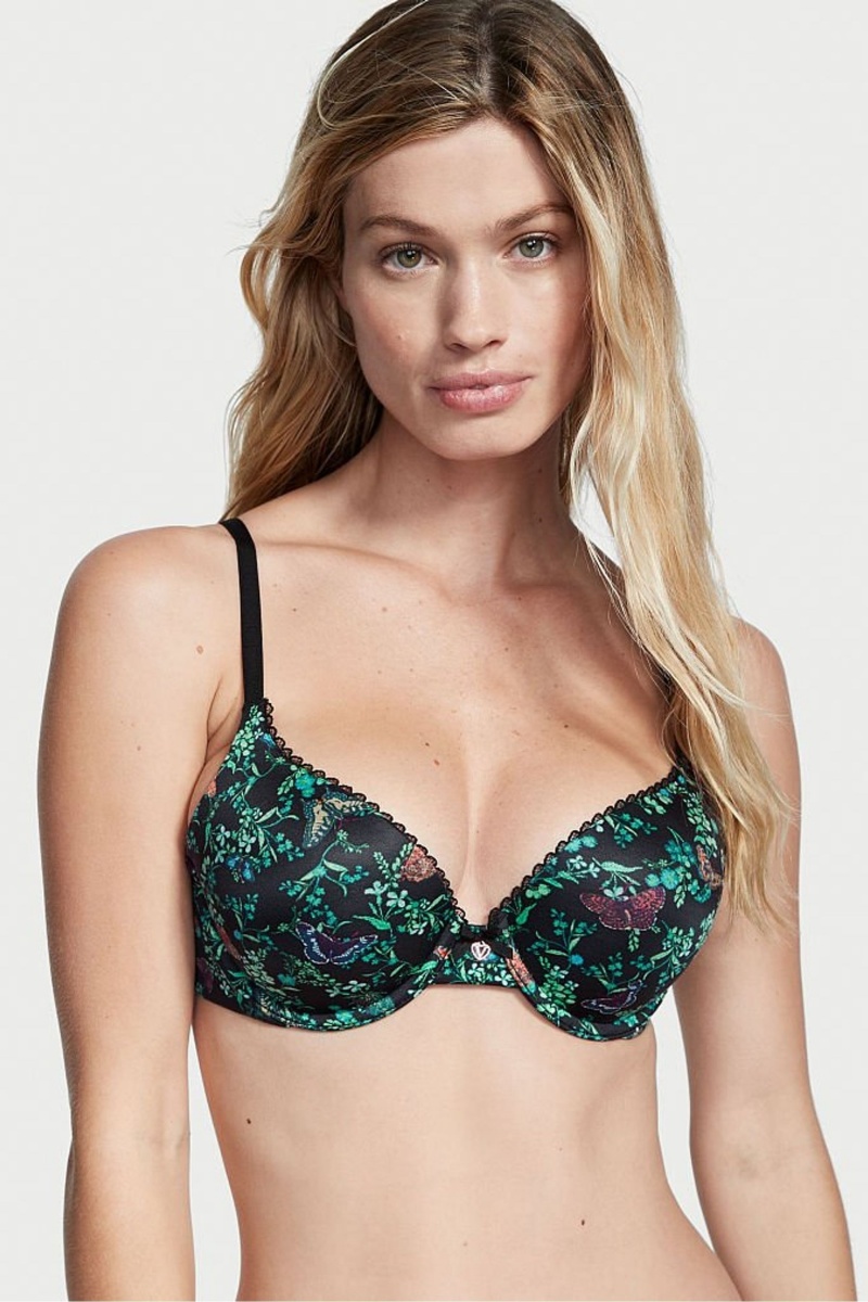 Victoria's Secret Body by Victoria Smooth Full Cup Push Up Bra Noir | PXGJ-32471