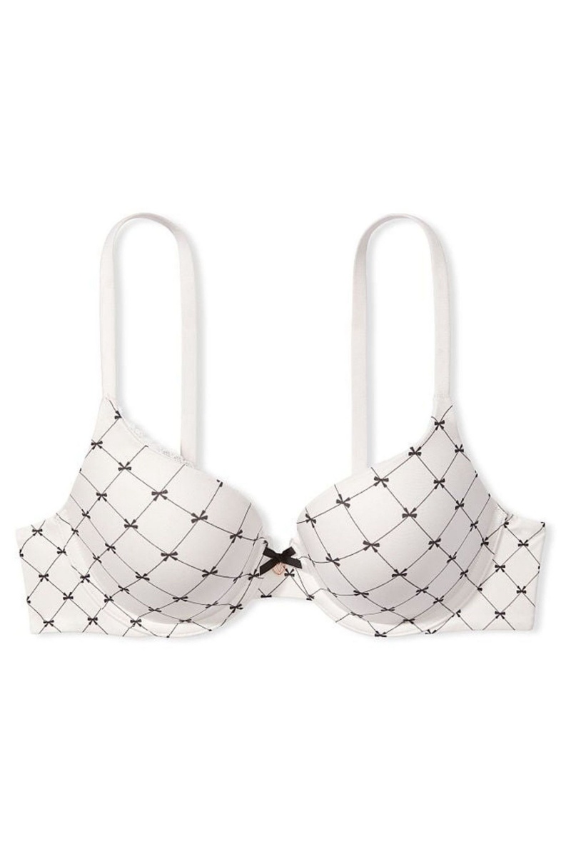 Victoria's Secret Body by Victoria Smooth Full Cup Push Up Bra Blanche | DILX-51837