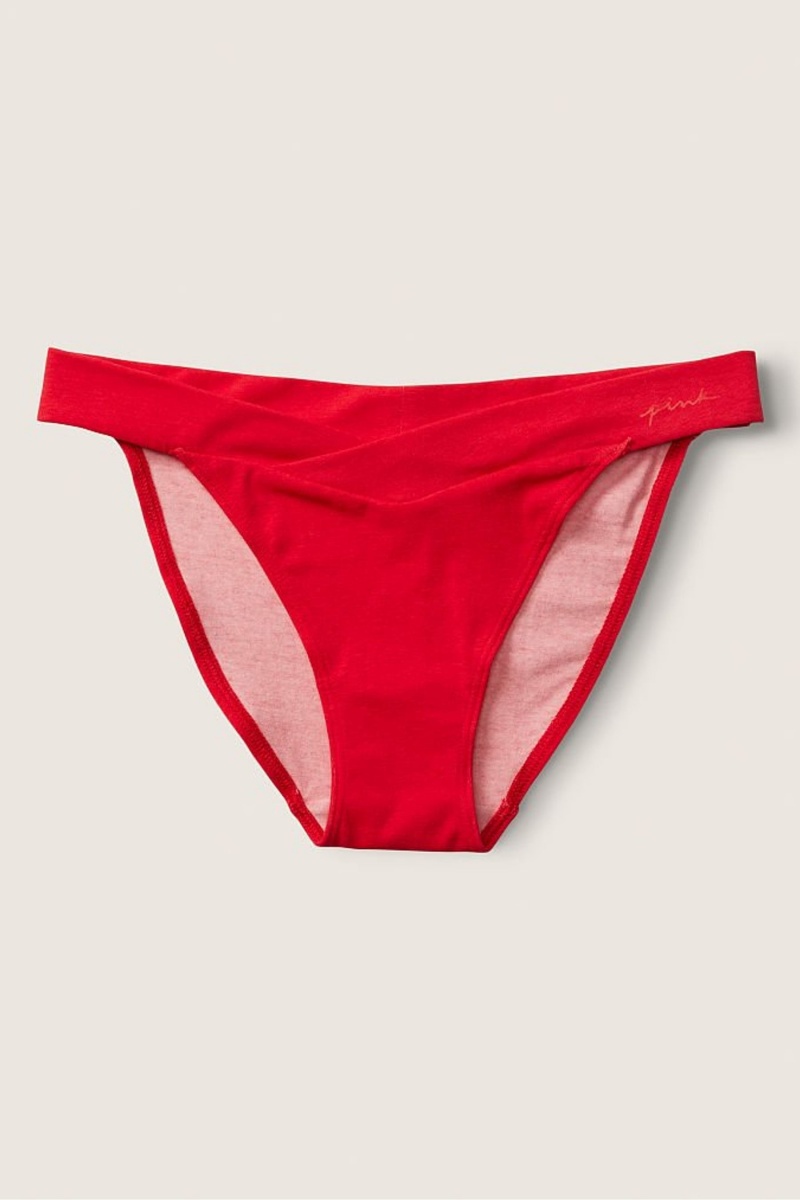 Victoria's Secret Coton Bikini Knickers Heather Anthracite with Graphic | BHCM-20518