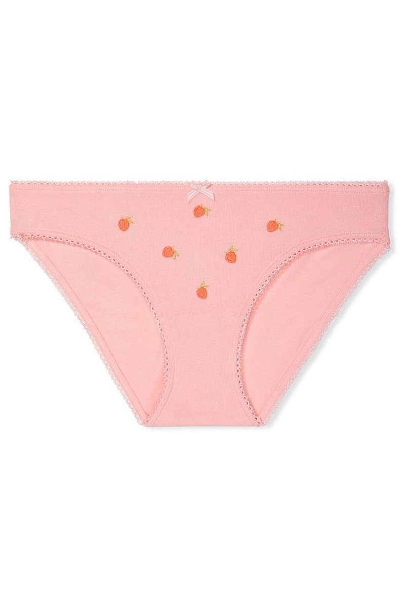 Victoria's Secret Coton Bikini Knickers Rose | RVOB-72419