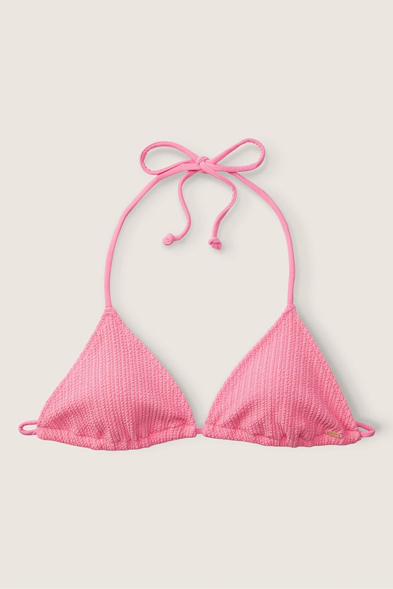 Victoria\'s Secret Crinkle Bikini Top Rose | OECH-90182