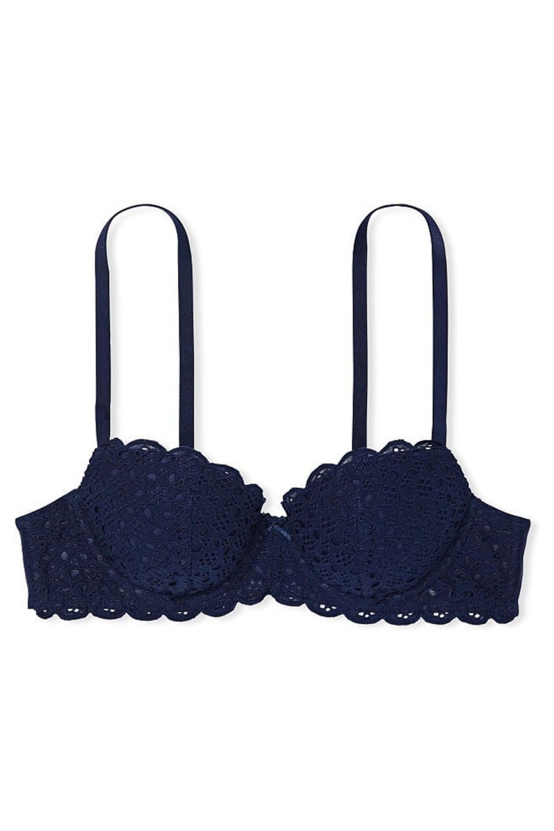 Victoria's Secret Dream Angels Broderie Scalloped Trim Bra Ensign | GVPB-75190