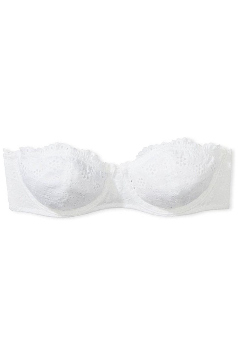 Victoria's Secret Dream Angels Broderie Scalloped Trim Bra Ensign | TWSJ-41082