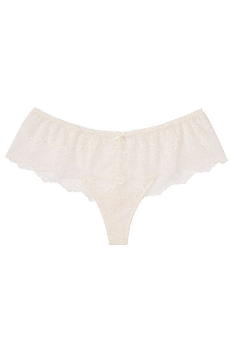 Victoria's Secret Dream Angels Dentelle Hipster Lanières Knickers Blanche | VMAL-57643