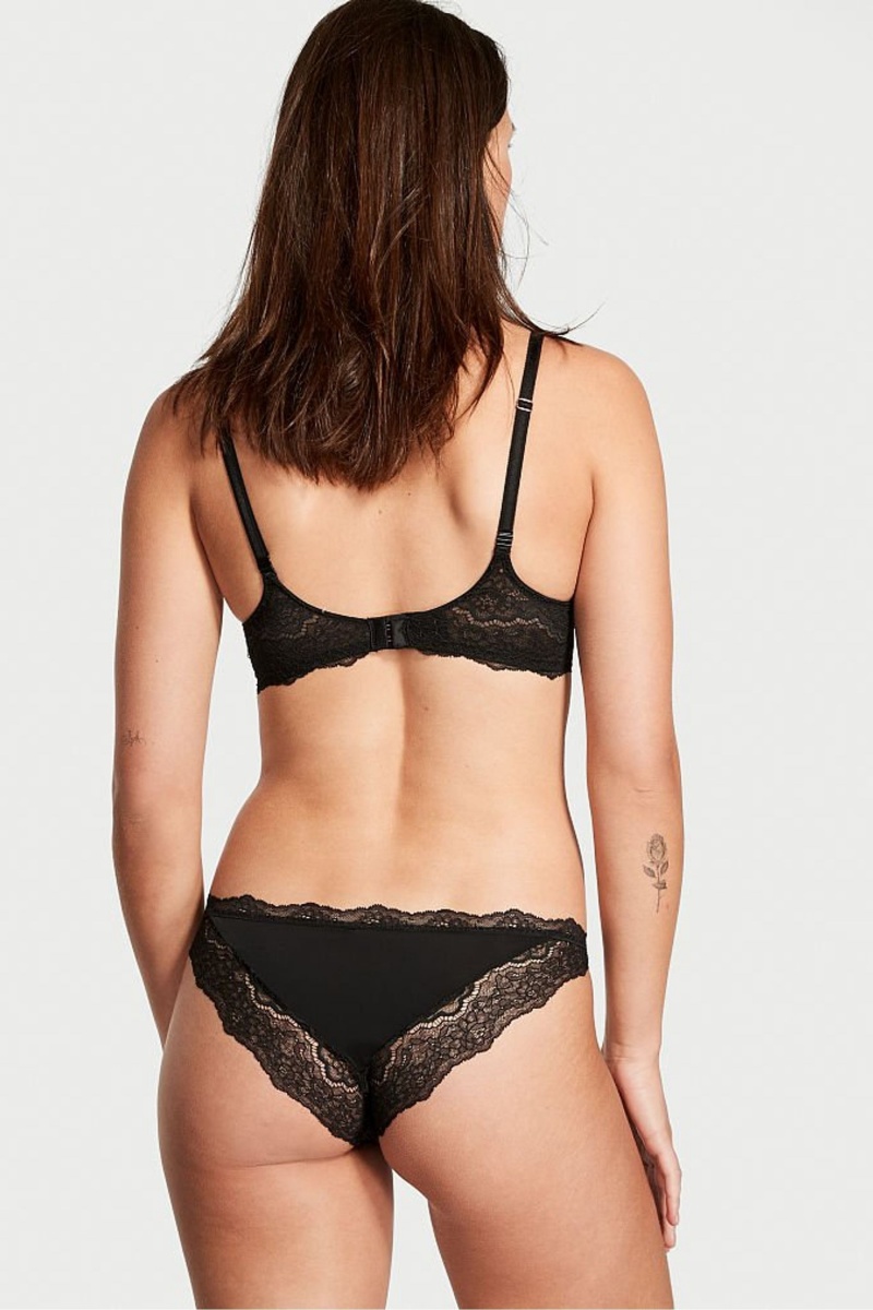 Victoria's Secret Dream Angels Knickers Noir | NZST-14529