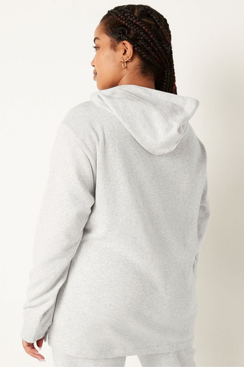 Victoria's Secret Fleece Campus Hoodie Grise | FIDJ-97134