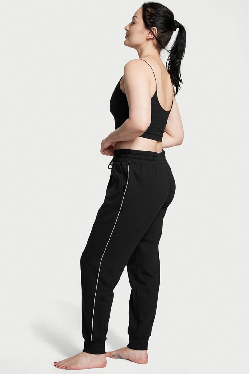 Victoria's Secret Fleece Jogger Noir | CANK-15732