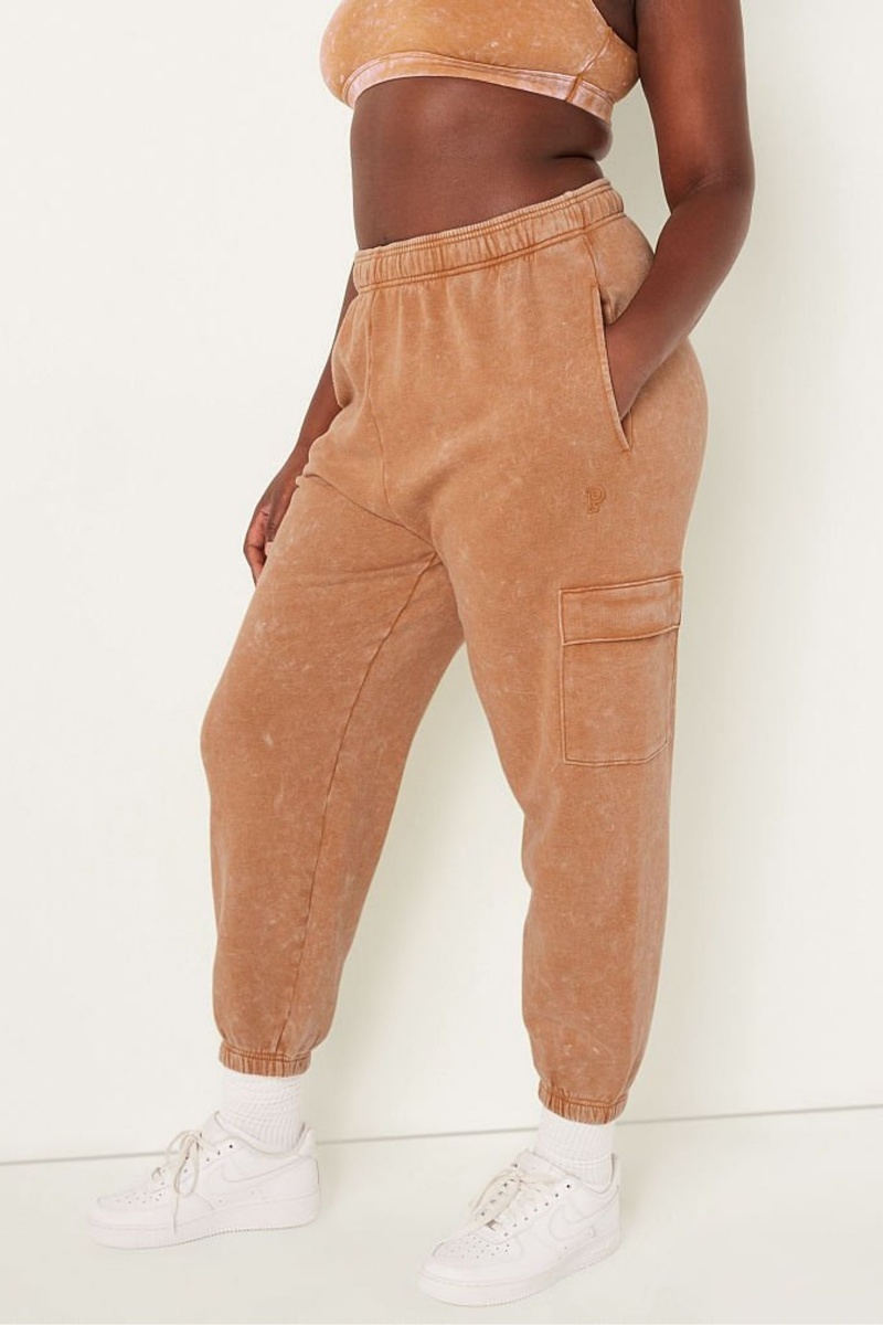 Victoria\'s Secret Fleece Lounge Jogger Marron | TMPE-48073