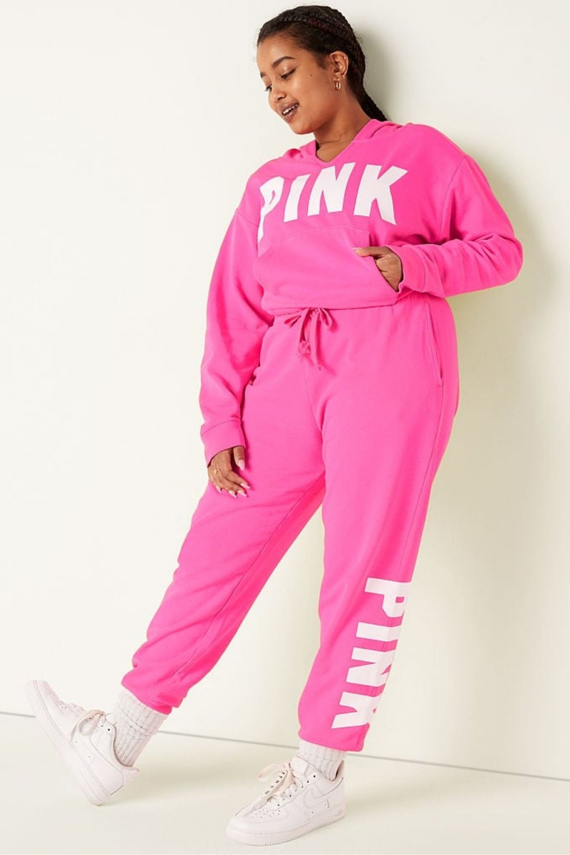 Victoria's Secret Fleece Lounge Jogger Rose | FTHD-56273