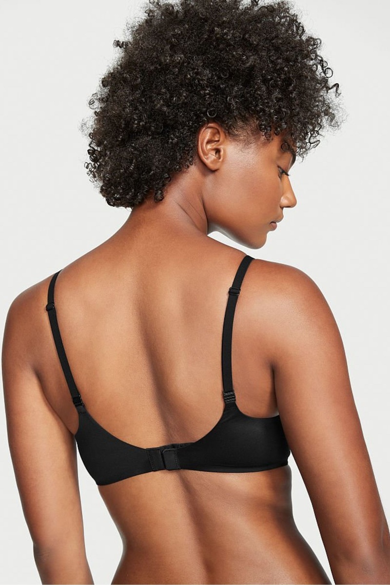 Victoria's Secret Incredible Smooth Non Wired Push Up Bra Noir | TBXN-97238