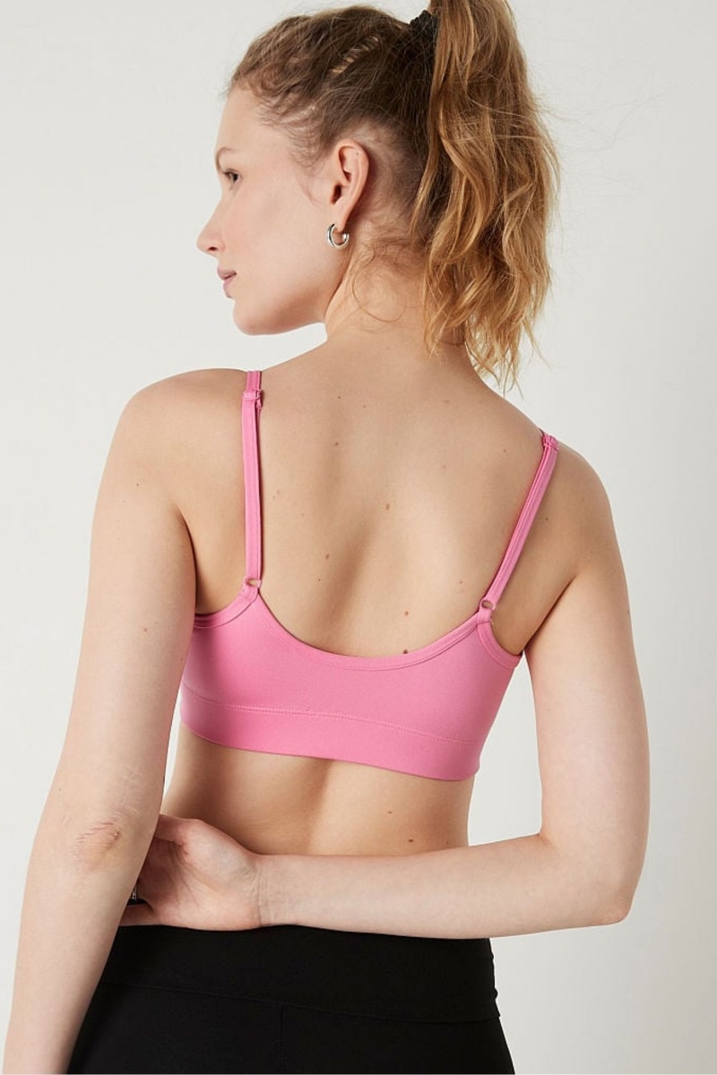 Victoria's Secret Lightly Doublée Scoop Sports Bra Rose | SYRD-52901