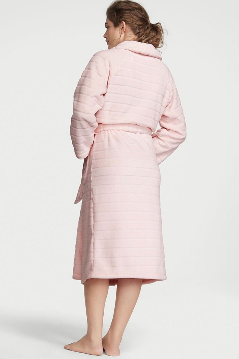 Victoria's Secret Long Cosy Robe Rose | AEIN-03627