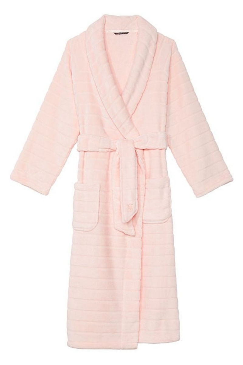 Victoria's Secret Long Cosy Robe Rose | AEIN-03627