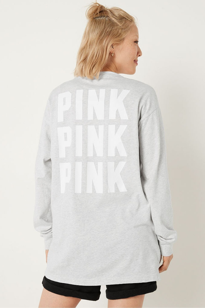 Victoria's Secret Long Sleeve T-Shirt Vert | XGZM-61735