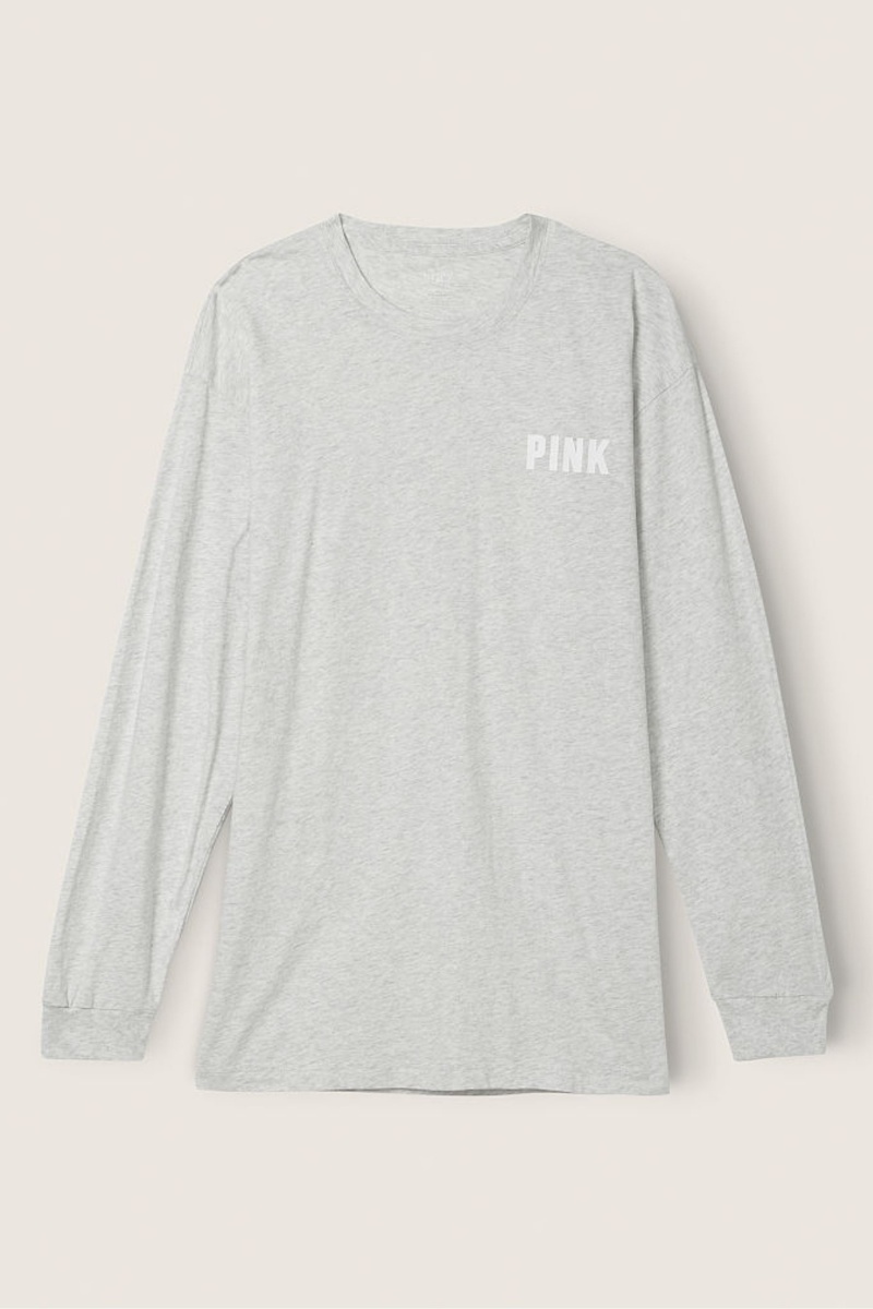 Victoria's Secret Long Sleeve T-Shirt Vert | XGZM-61735