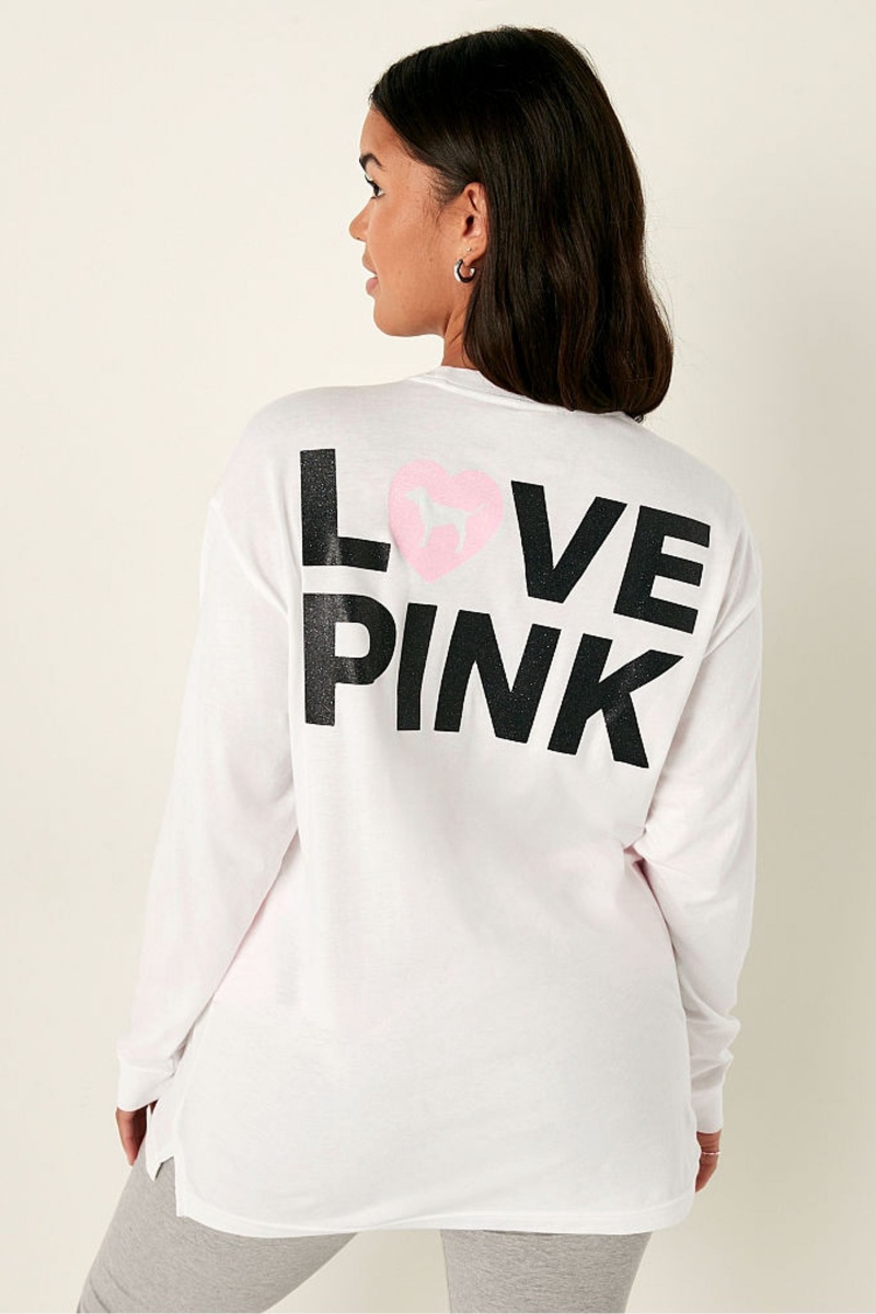 Victoria's Secret Long Sleeve T-Shirt Vert | KPVB-50316