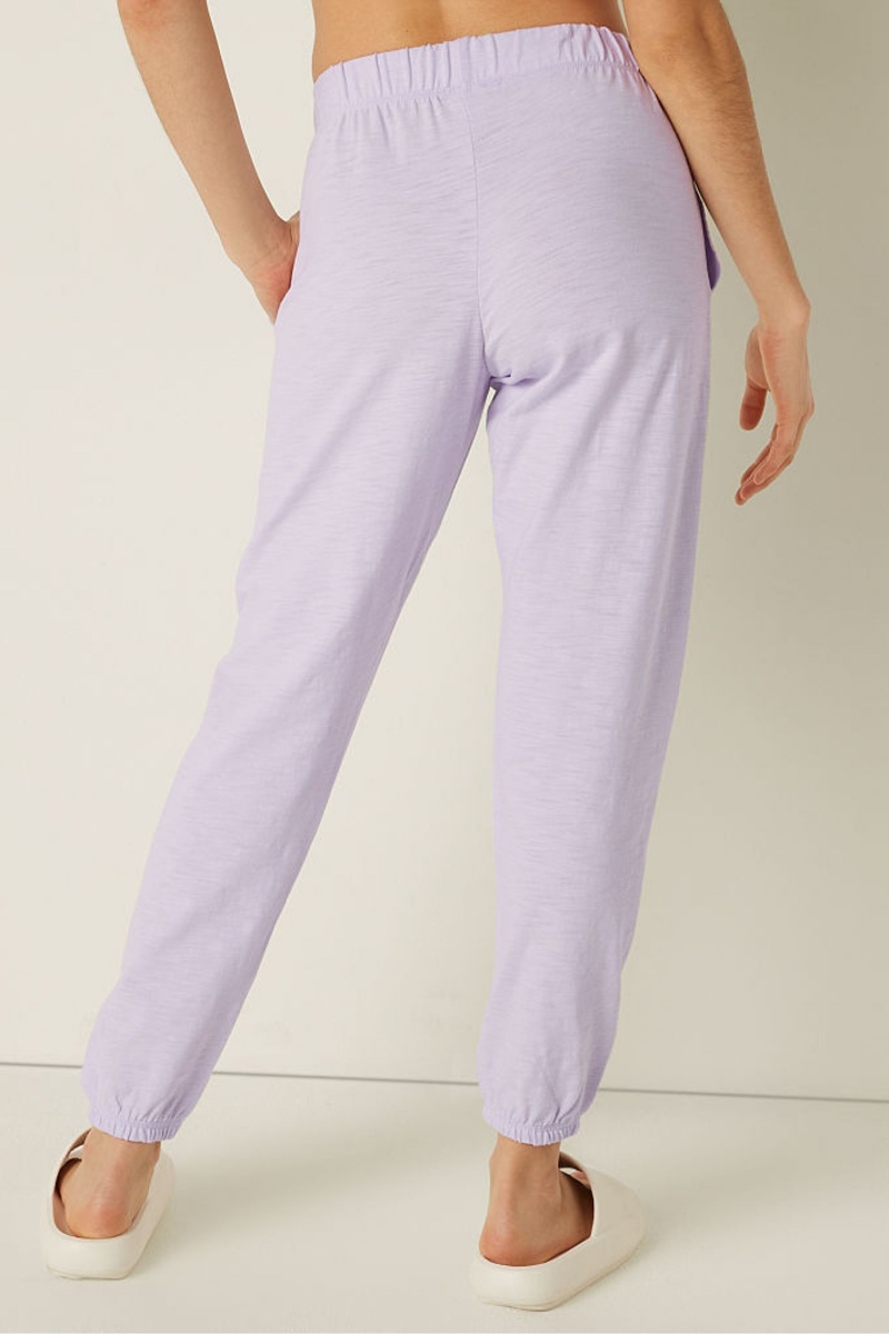 Victoria's Secret Lounge Coton Joggers Violette | LEKZ-46872