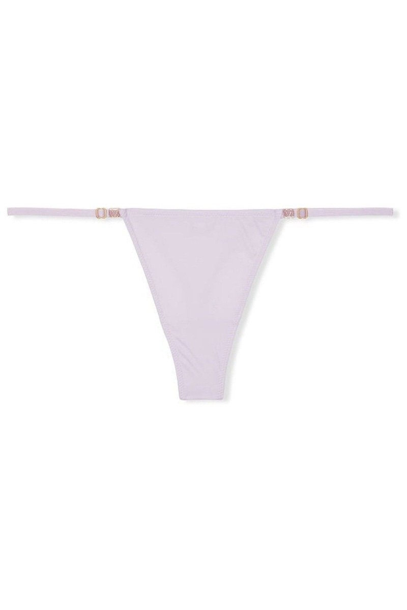 Victoria's Secret Love Cloud Adjustable String Lanières Knickers Violette | LRYI-40913