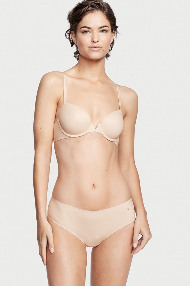 Victoria's Secret Love Cloud Smooth Hipster Knickers Champagne Nude | EAYC-45896