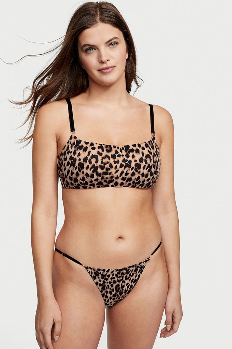 Victoria\'s Secret Love Cloud Smooth Lightly Doublée Non Wired Bralette Noir | FOSX-61492