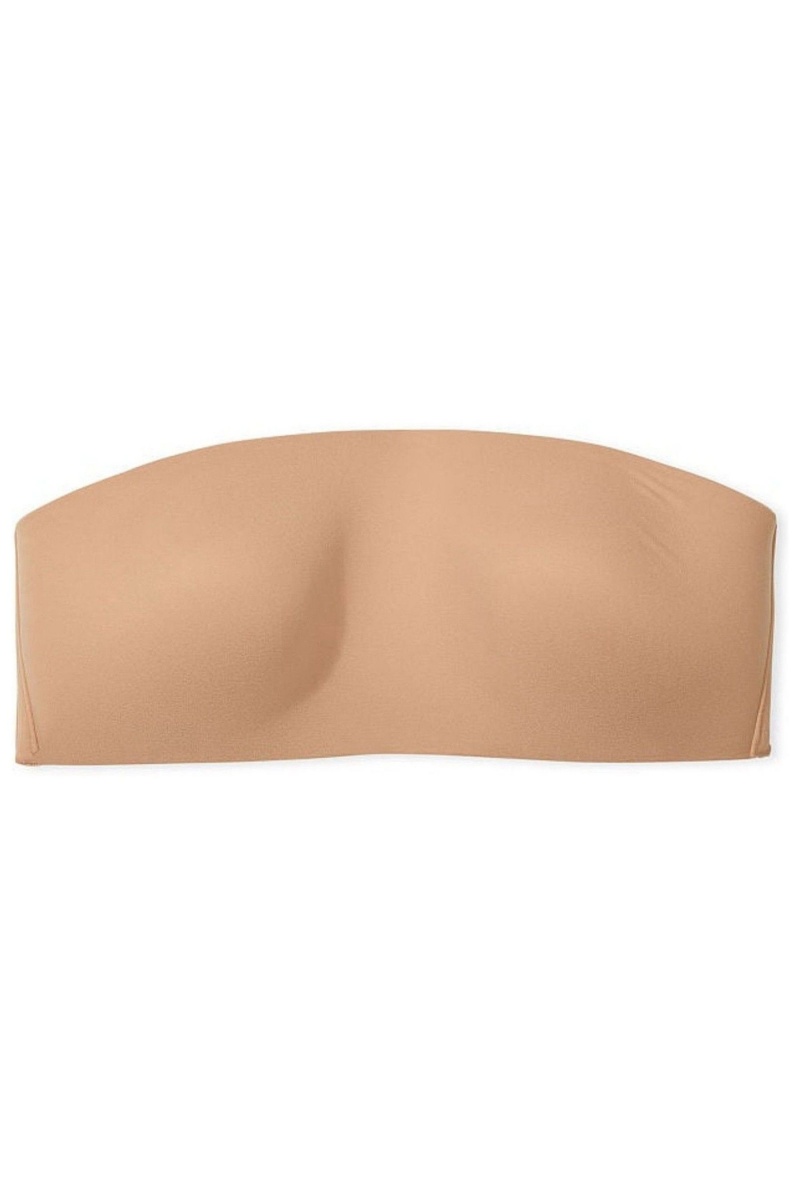 Victoria\'s Secret Love Cloud Smooth Lightly Doublée Non Wired Strapless Bra Noir | YJOF-98761