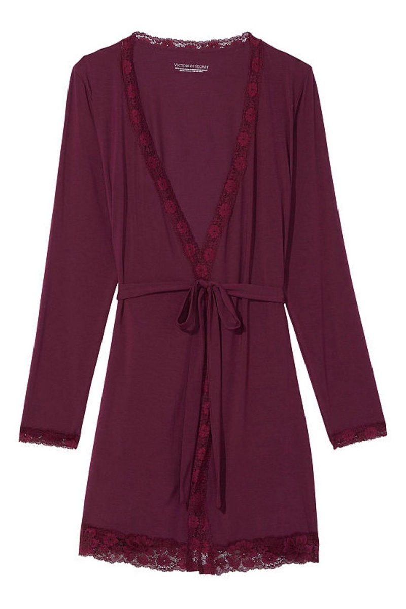 Victoria's Secret Modal Kimono Robe Violette | BJKA-51489