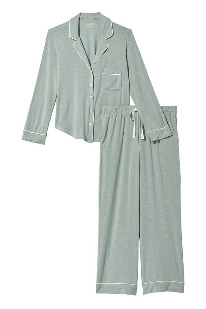 Victoria's Secret Modal Long Pyjamas Grise | UXLE-40956