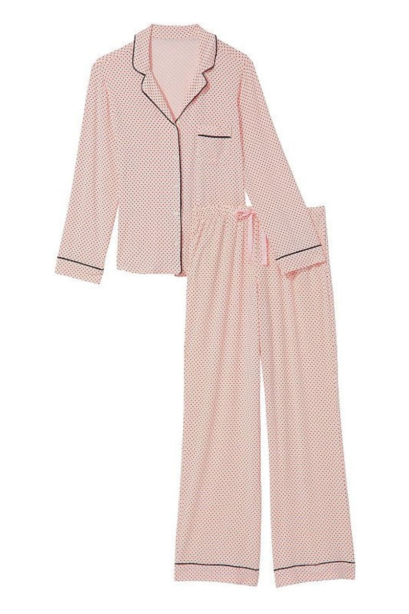 Victoria's Secret Modal Long Pyjamas Rose | WKTU-31479