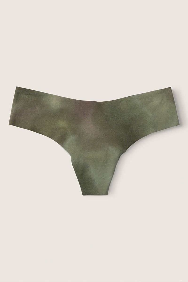 Victoria\'s Secret No-Show No Show Lanières Knickers Vert | OSTI-20794