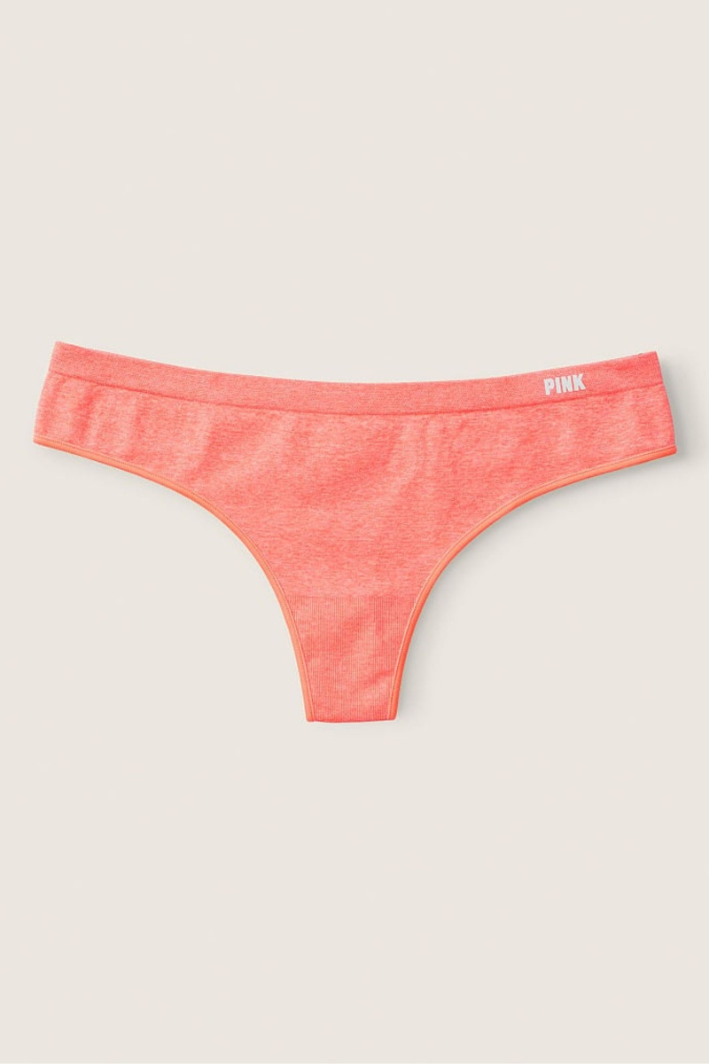 Victoria\'s Secret No-Show No Show Lanières Knickers Corail Orange | MVQR-37625